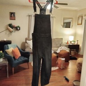Gap Black Denim Overalls